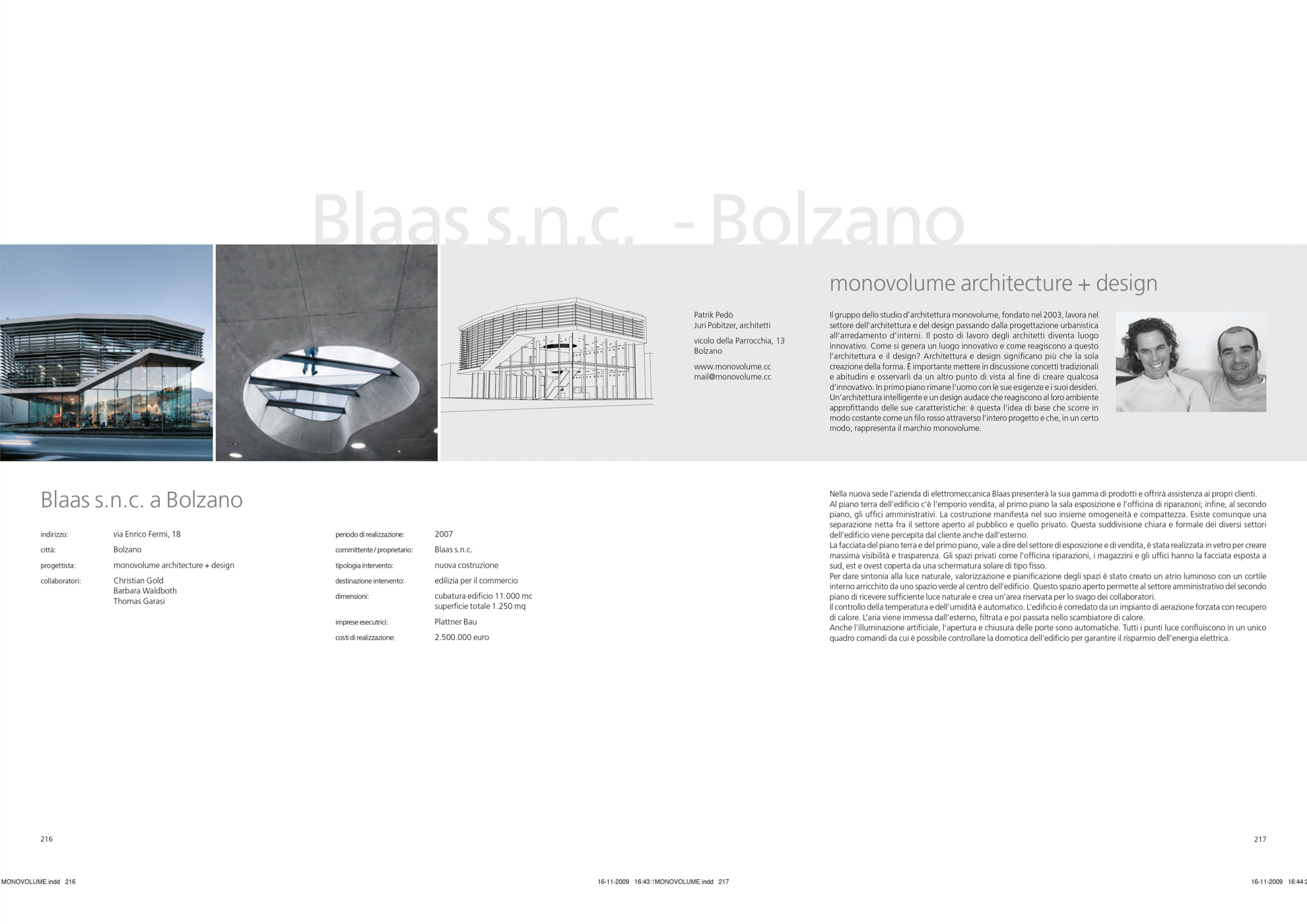 News, Press, pubblicazione, articolo, pubblicazione di architettura; stampa; studio monovolume architecture + design; monovolume Bolzano; architettura Alto Adige; studio architettura bolzano; monovolume architetti