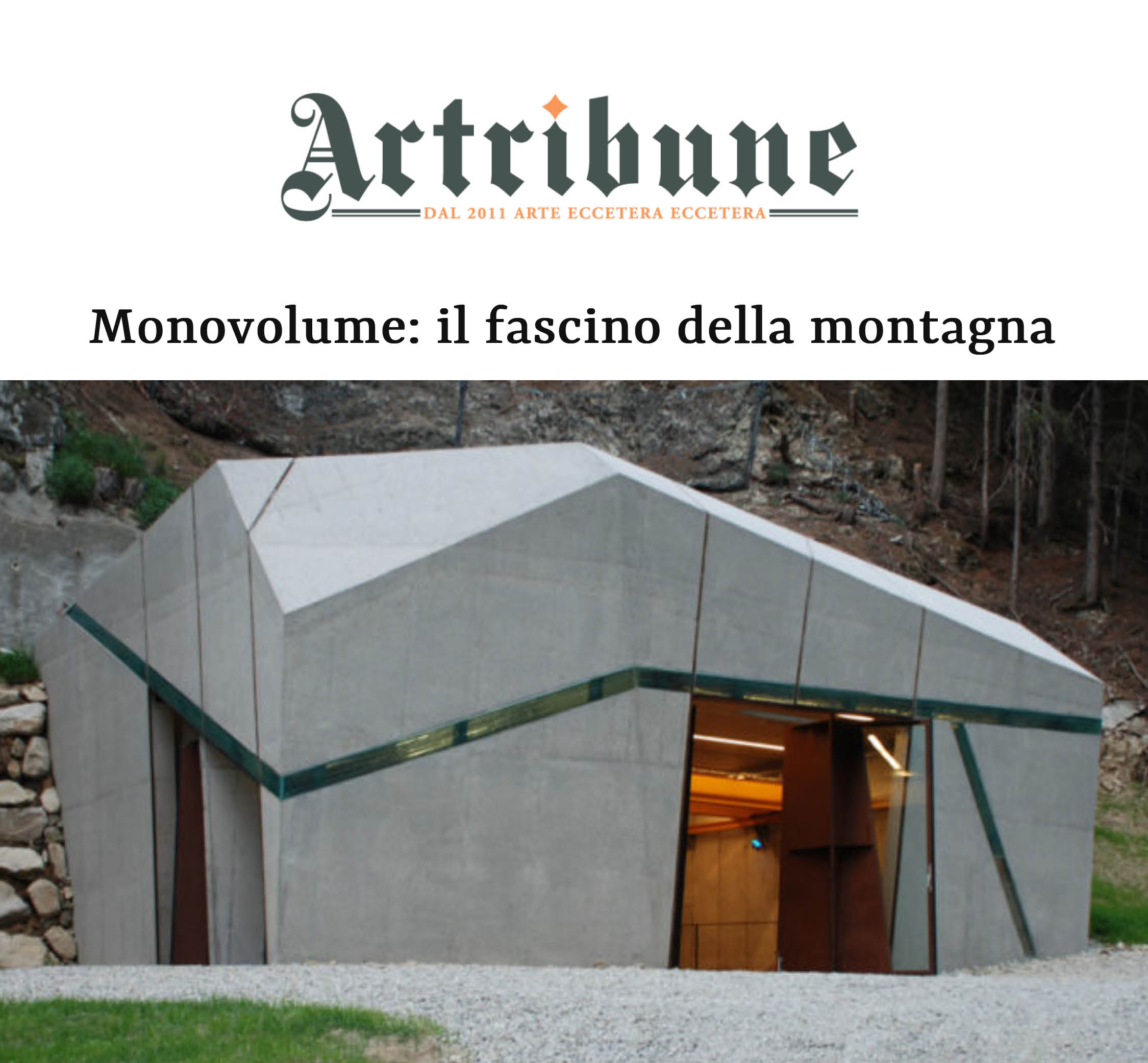 News, Press, publication, online article, editorial, online architecture, digital subscription, contemporary architecture magazines, architecture publication; studio monovolume architecture + design; monovolume Bolzano; architecture South Tyrol; studio architecture bolzano; monovolume architects