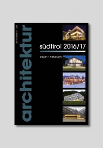 News, Presse, Architekturzeitschrift, Architekturmagazin, Zeitschriften Abonnements, Publikation, Architektur Artikel, Architektur Publikation; Architektur + Design monovolume studio; monovolume Bozen; Architektur Südtirol; Architekturstudio Bozen; monovolume architects