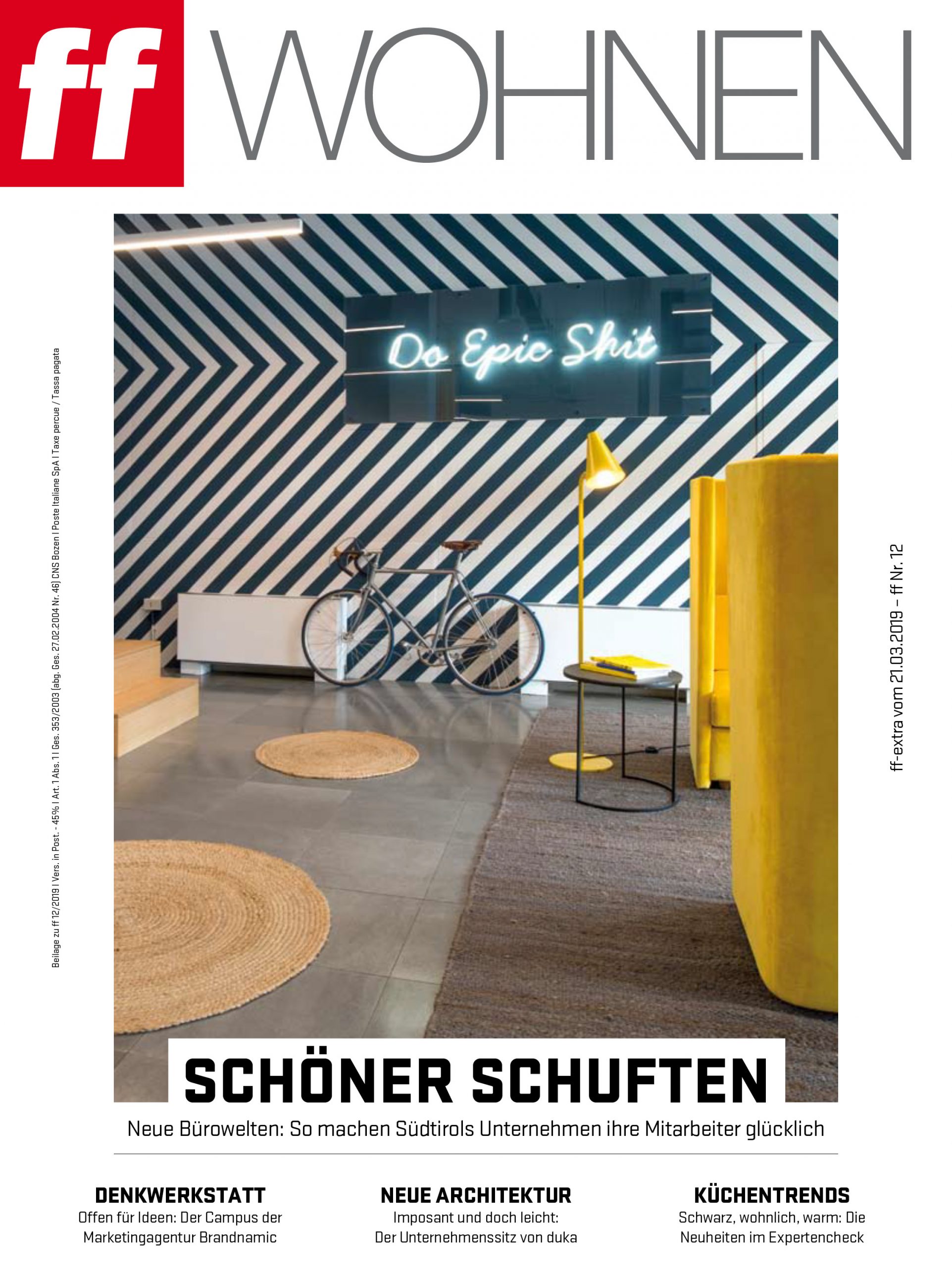 News, Presse, Architekturzeitschrift, Architekturmagazin, Zeitschriften Abonnements, Publikation, Architektur Artikel, Architektur Publikation; Architektur + Design monovolume studio; monovolume Bozen; Architektur Südtirol; Architekturstudio Bozen; monovolume architects