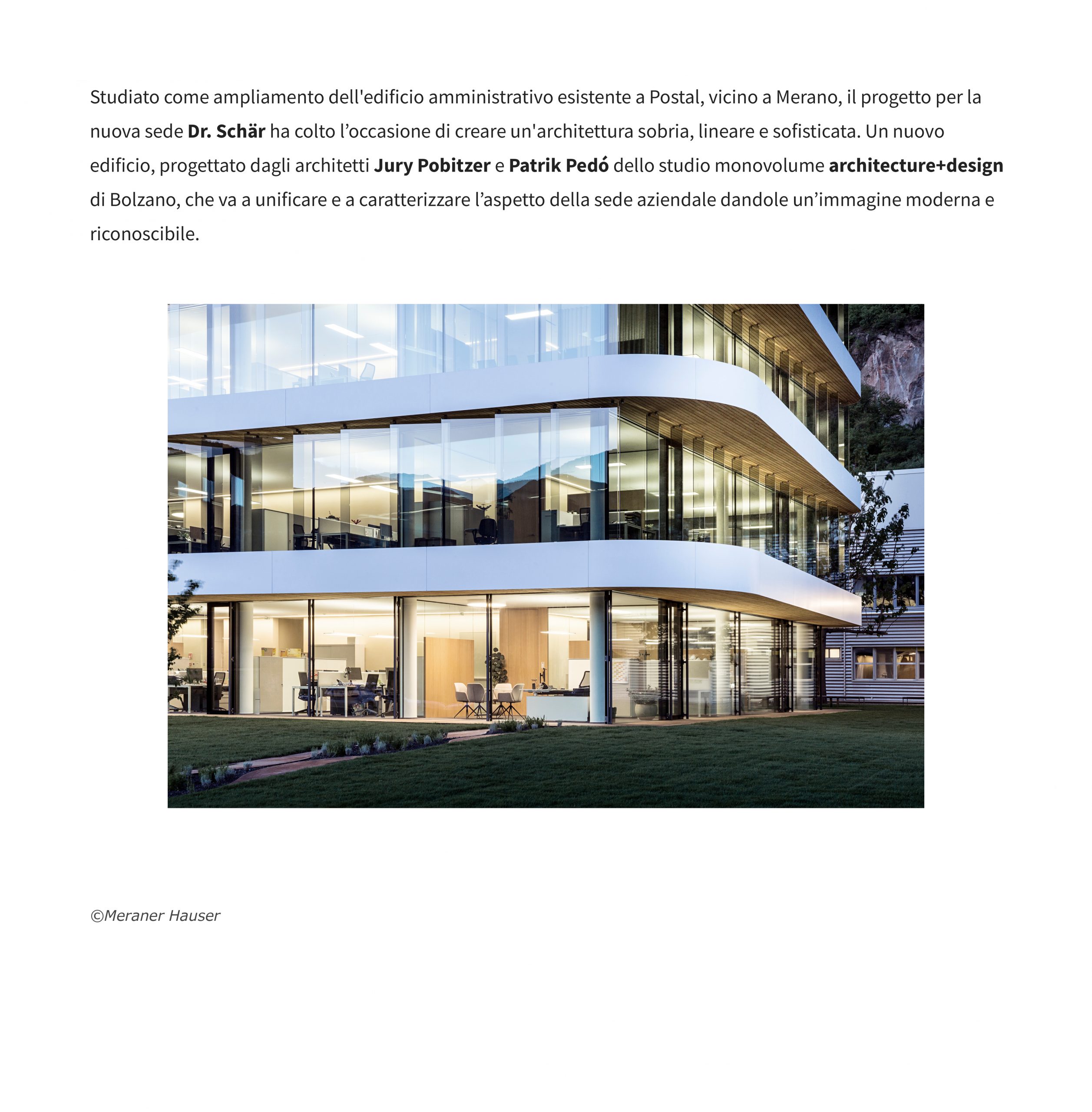 News, Presse, Artikel, Architektur Publikation; Presse; studio monovolume architecture + design; monovolume Bozen; Architektur Südtirol; studio architecture bozen; monovolume Architekten