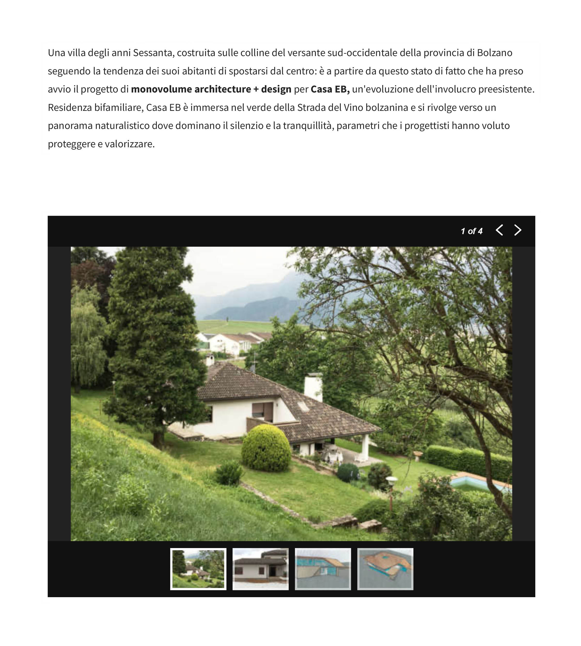 News, Press, pubblicazione, articolo online, editoriale, architettura online, articolo online, abbonamento digitale, riviste architettura contemporanea, pubblicazione di architettura; studio monovolume architecture + design; monovolume Bolzano; architettura Alto Adige; studio architettura bolzano; monovolume architetti