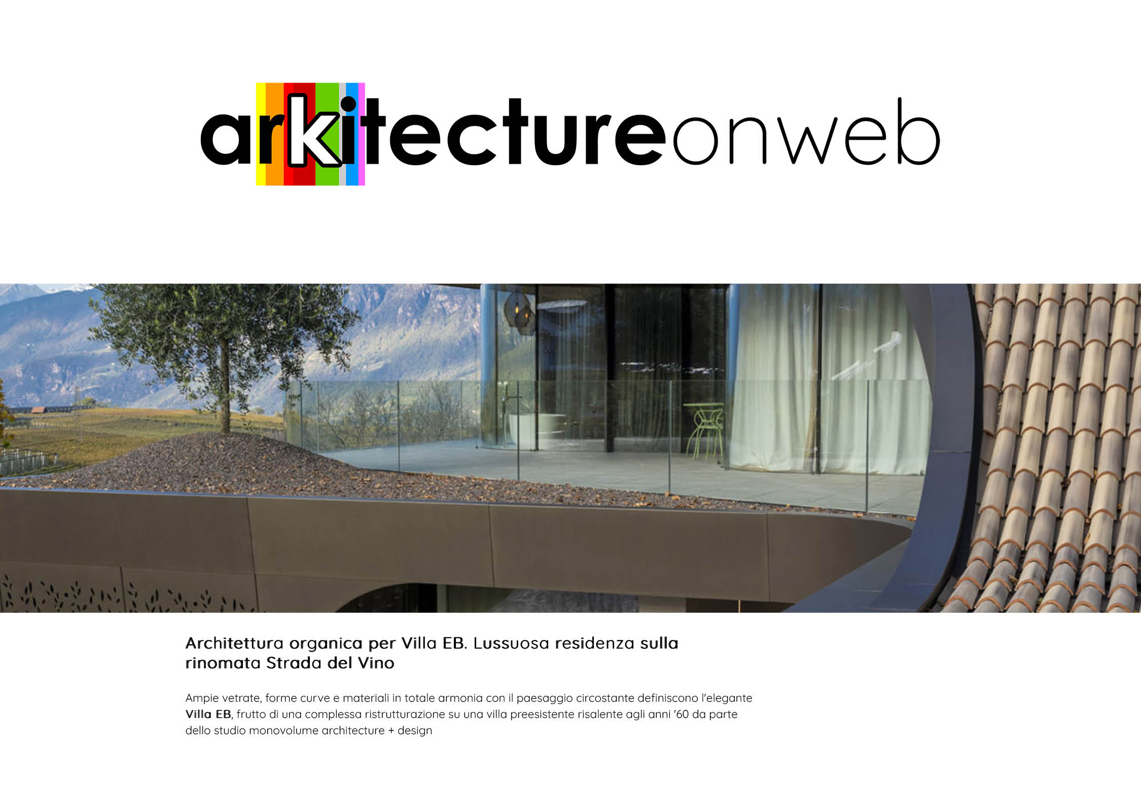 News, Presse, Artikel, Architektur Publikation; Presse; studio monovolume architecture + design; monovolume Bozen; Architektur Südtirol; studio architecture bozen; monovolume architects