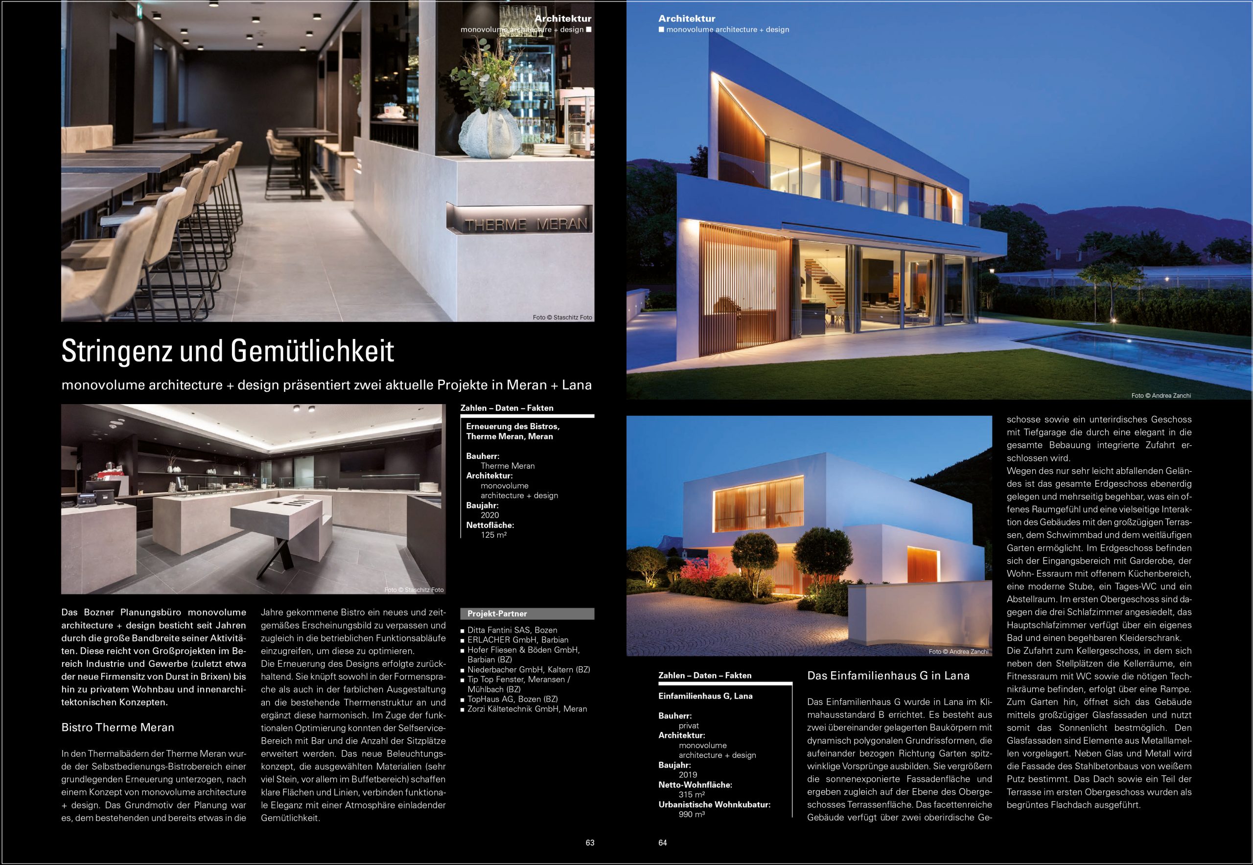 News, Presse, Architekturzeitschrift, Architekturmagazin, Zeitschriften Abonnements, Publikation, Architektur Artikel, Architektur Publikation; Architektur + Design monovolume studio; monovolume Bozen; Architektur Südtirol; Architekturstudio Bozen; monovolume architects