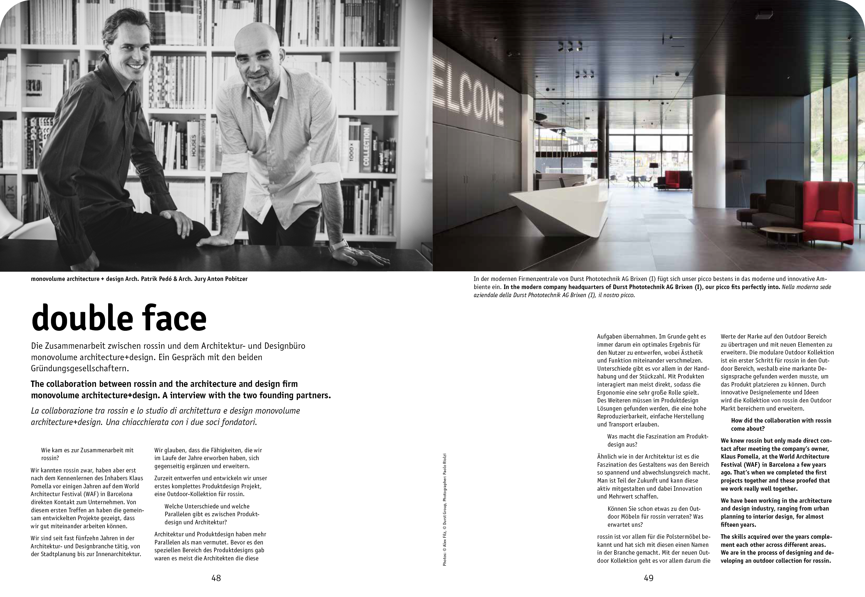 News, Press, magazine architettura, rivista architettura, abbonamenti riviste, pubblicazione, articolo architettura, pubblicazione di architettura; studio monovolume architecture + design; monovolume Bolzano; architettura Alto Adige; studio architettura bolzano; monovolume architetti