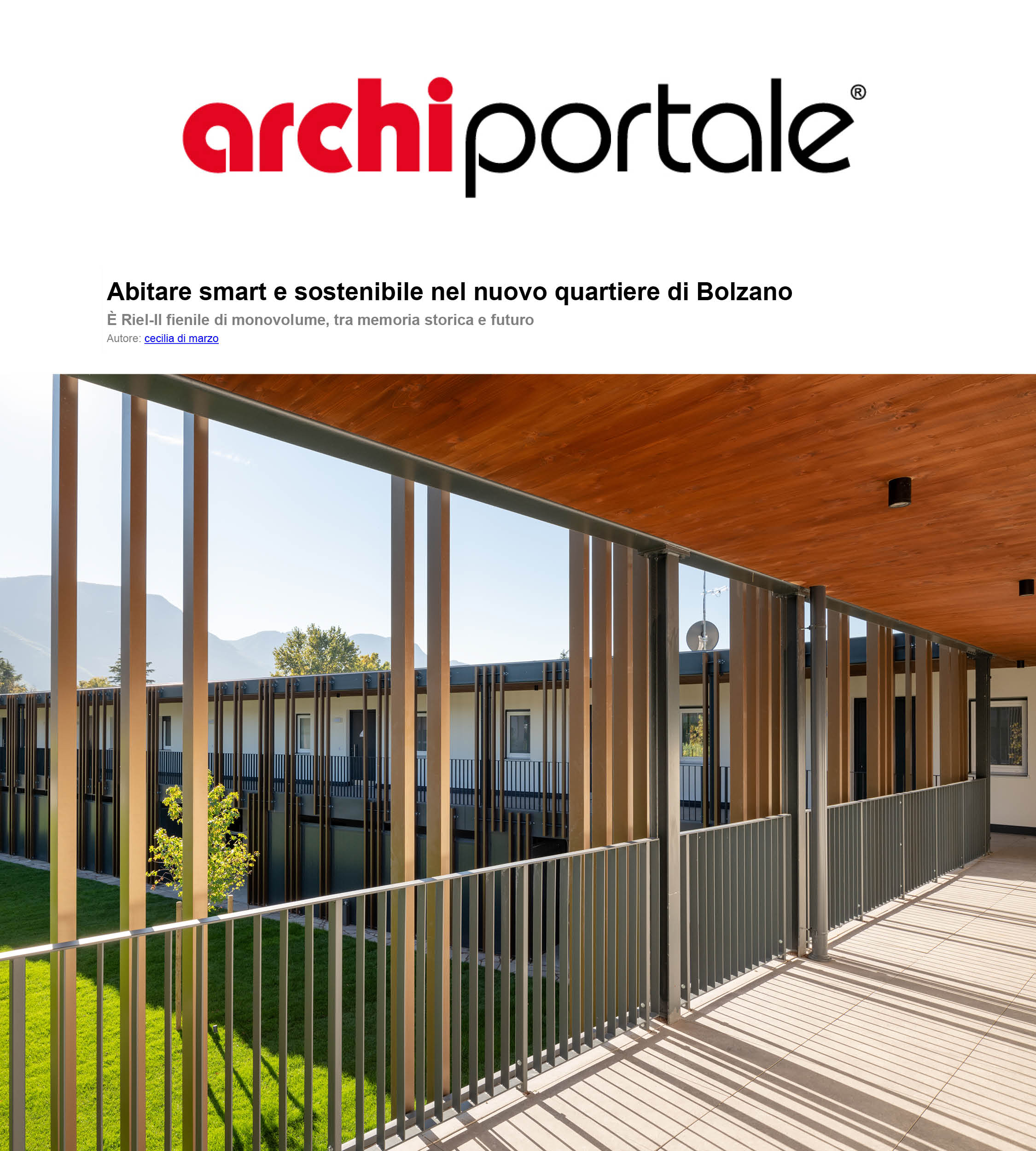 News, Press, publication, online article, editorial, online architecture, digital subscription, contemporary architecture magazines, architecture publication; studio monovolume architecture + design; monovolume Bolzano; architecture South Tyrol; studio architecture bolzano; monovolume architects