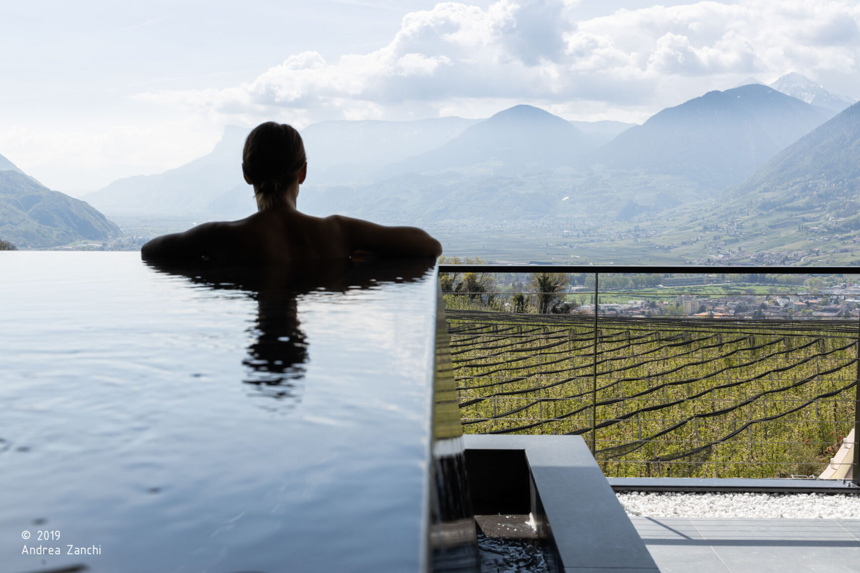 Hotel Gartner; Tirolo; Vacanze in Alto Adige; Wellness; Terrazza coperta, Spa in Alto Adige; Fintess in Alto Adige; ; vacanza a merano e dintorni; spa alto adige; Val venosta, spa; snowroom; relax; vacanze; piscina; Technoalpin, neve; monovolume architecture + design; architettura Alto Adige; architettura moderna; monovolume architetti