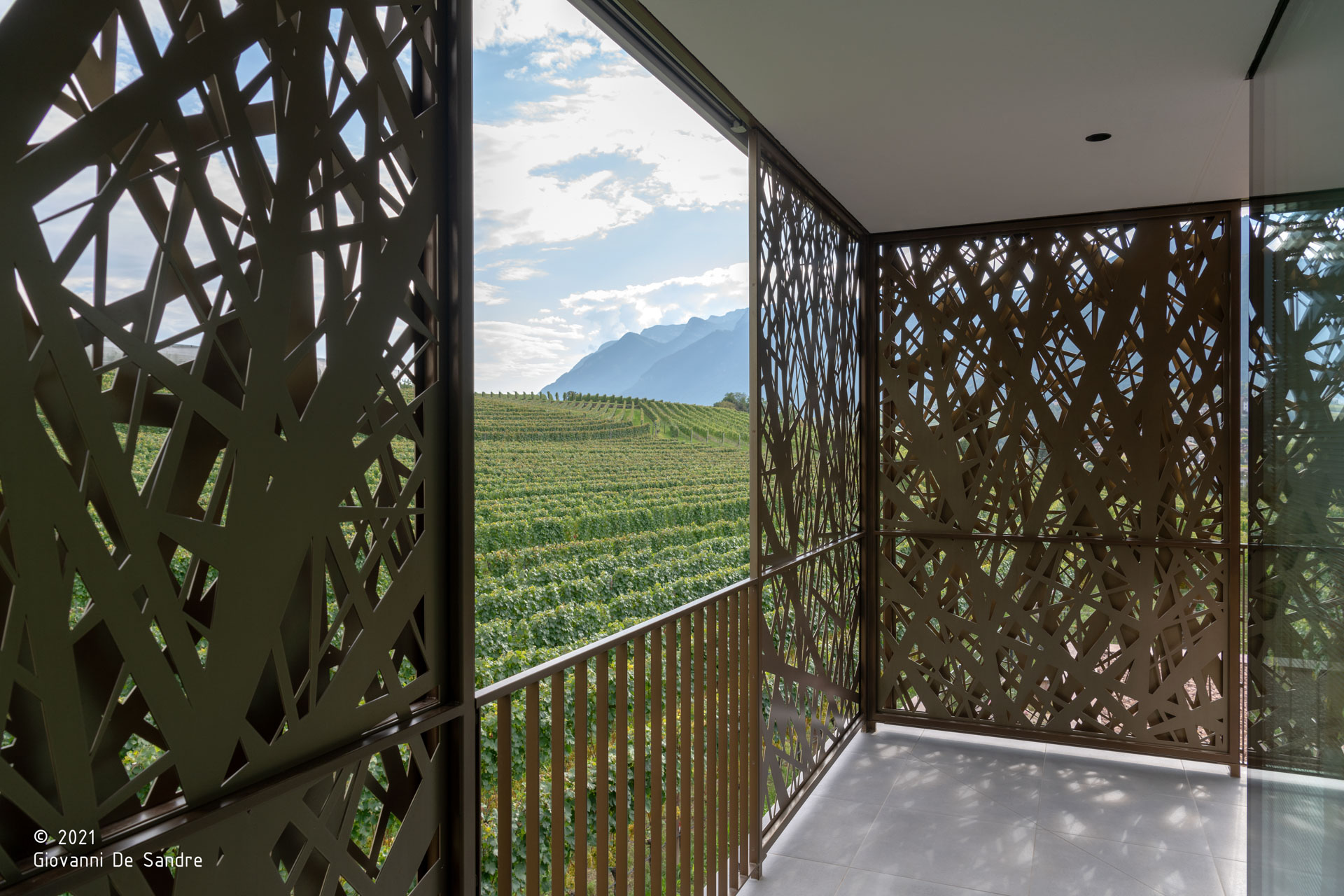 Casa P2; Appiano; Alto Adige; progetto residenziale; Architettura & Paesaggio; Villa di lusso; Interior Design; Casa Clima Awards; Facciata; Metallo; Giardino; Natura; architettura contemporanea; monovolume architecture + design; architettura Alto Adige; monovolume architetti