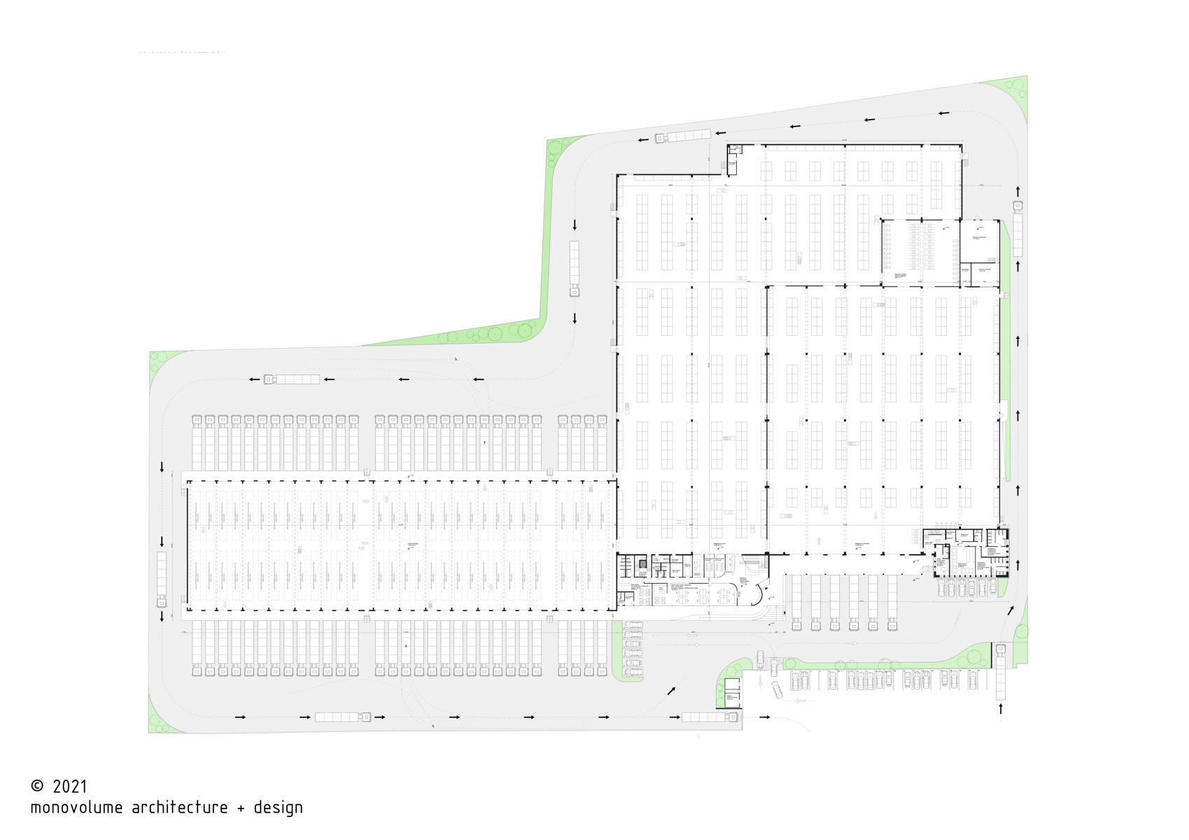 Gruber Logistics Headquarters, Verona - Monovolume Architecture + Design