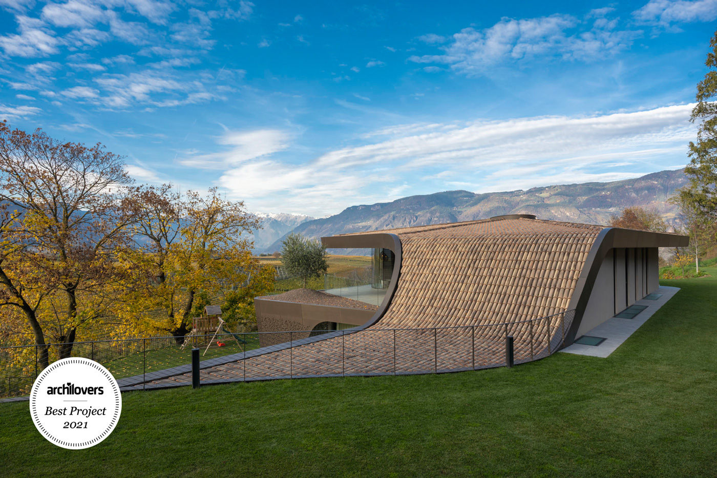 Premio architettura; Casa EB; archilovers; Vincitore; Best Project 2021; studio monovolume architecture + design; monovolume Bolzano; architettura Alto Adige; studio architettura bolzano; monovolume architetti