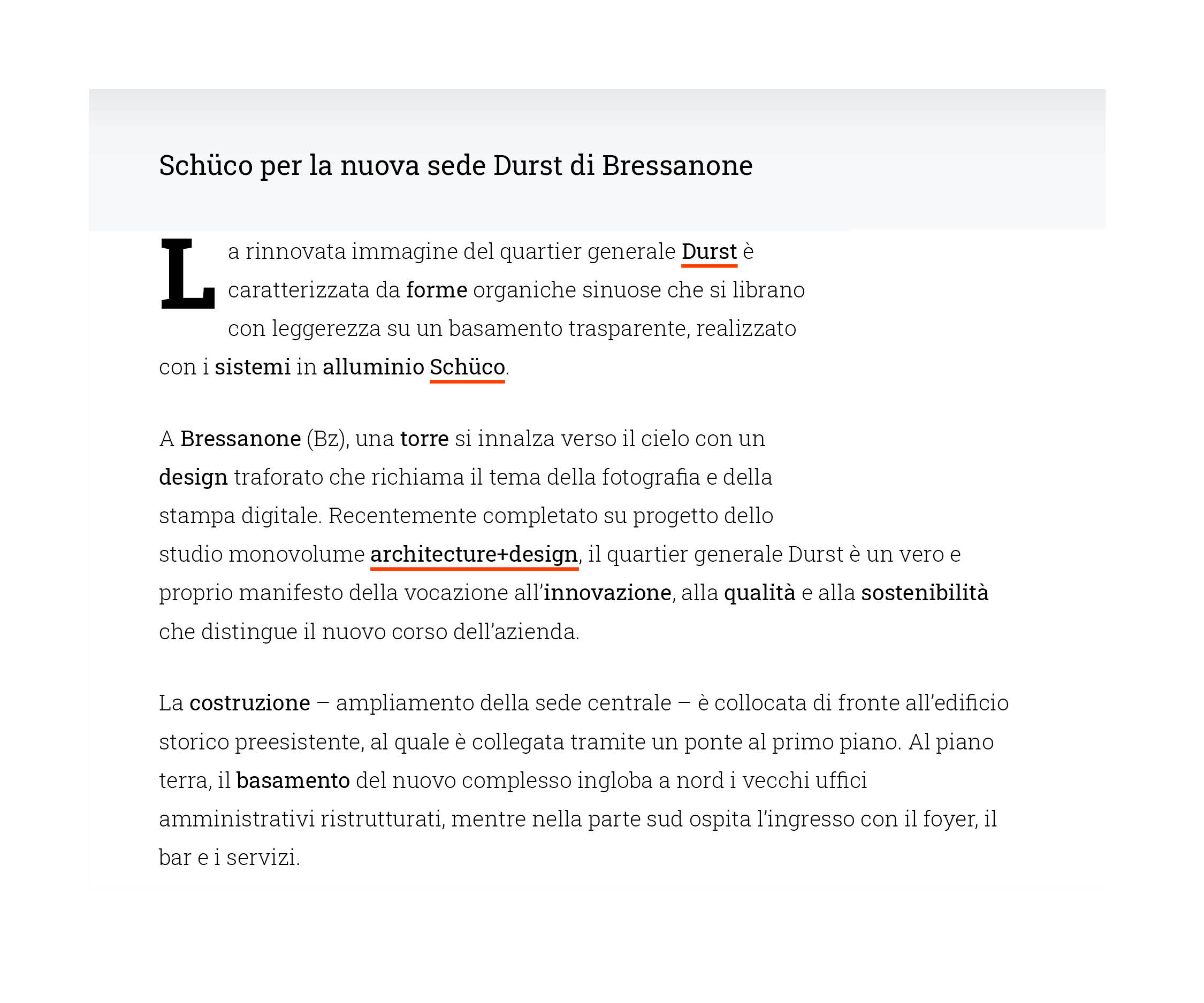 News, Press, pubblicazione, articolo online, editoriale, architettura online, articolo online, abbonamento digitale, riviste architettura contemporanea, pubblicazione di architettura; studio monovolume architecture + design; monovolume Bolzano; architettura Alto Adige; studio architettura bolzano; monovolume architetti