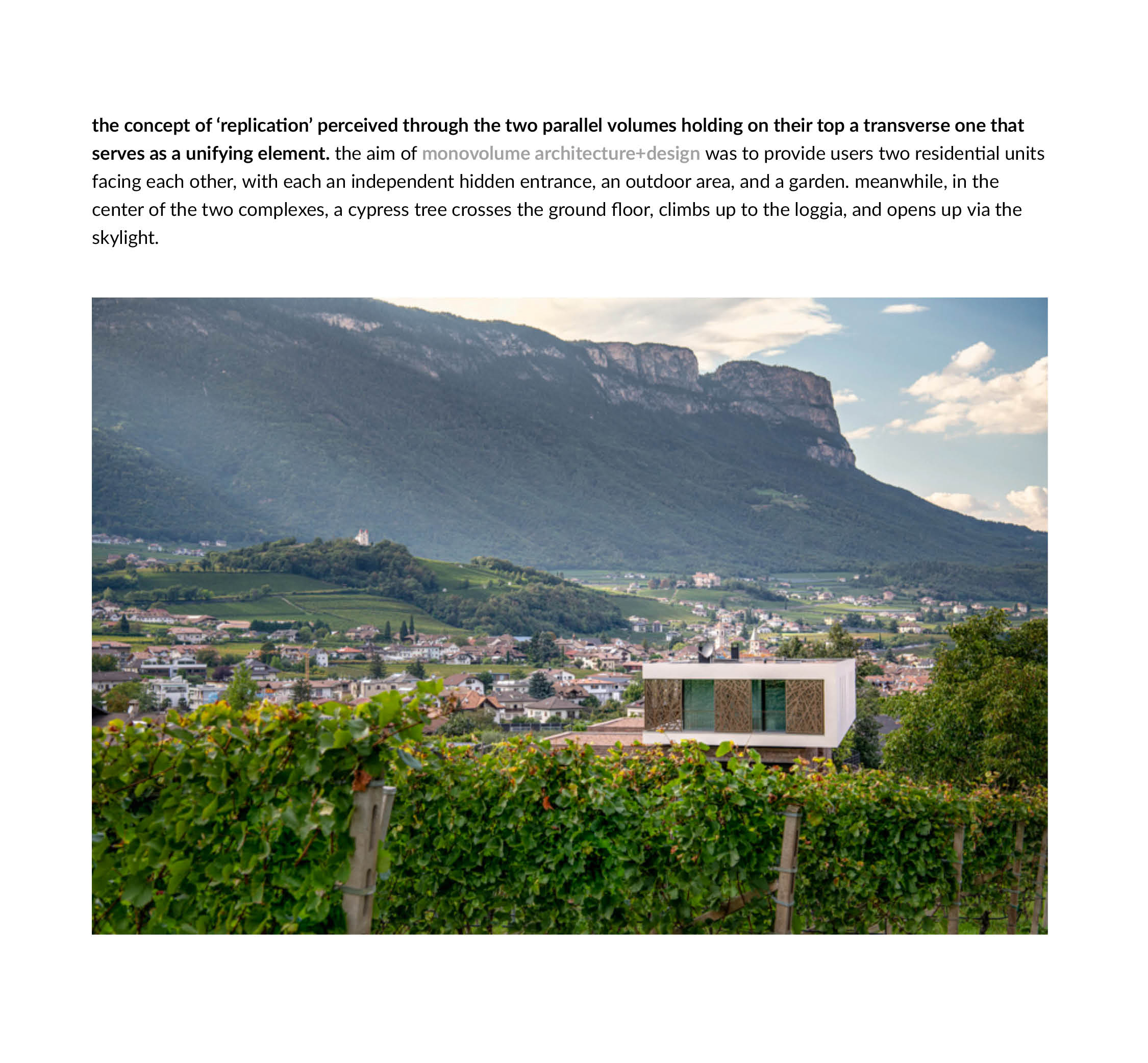 News, Press, pubblicazione, articolo online, editoriale, architettura online, articolo online, abbonamento digitale, riviste architettura contemporanea, pubblicazione di architettura; studio monovolume architecture + design; monovolume Bolzano; architettura Alto Adige; studio architettura bolzano; monovolume architetti