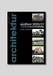 Presse, Architekturzeitschrift, Architekturmagazin, Zeitschriften Abonnements, Publikation, Cover, Architektur Publikation; studio monovolume architecture + design; monovolume Bozen; Architektur Südtirol; studio architecture bozen; monovolume architects