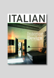 ITALIAN INTERIOR DESIGN, Press, publication, cover, architecture publication; studio monovolume architecture + design; monovolume Bolzano; architecture South Tyrol; studio architecture bolzano; monovolume architects