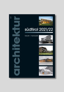 Press, architecture magazine, magazine subscriptions, publication, cover, architecture publication; studio monovolume architecture + design; monovolume Bolzano; architecture South Tyrol; studio architecture bolzano; monovolume architects